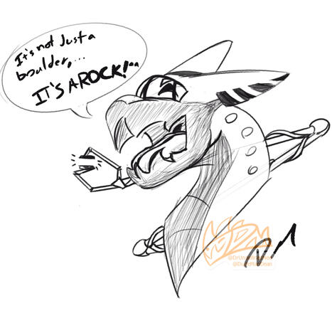 A Rock! - Sketch